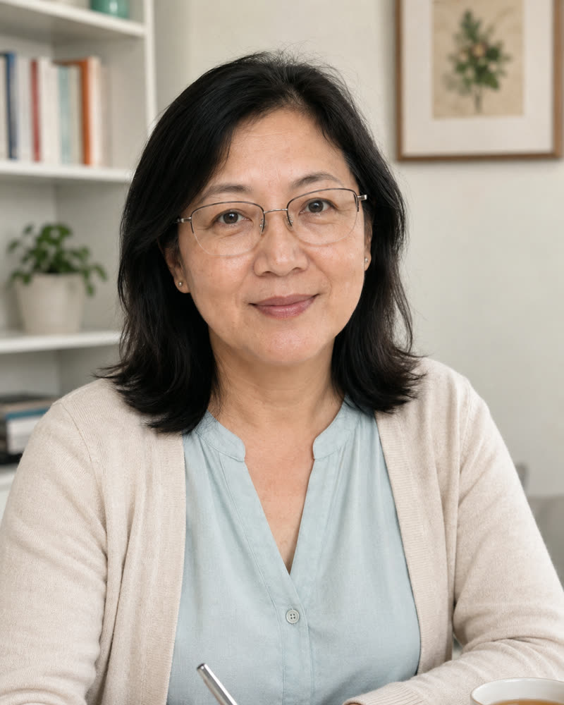 Vera, personagem virtual de 50 anos do casting da Criando com IA.