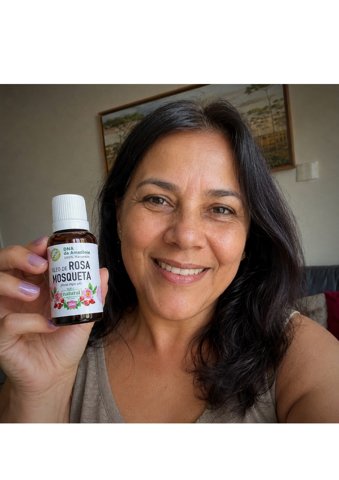 Cliente satisfeito com o produto, depoimento 3.
